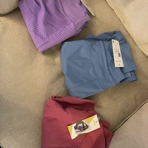 Halara lot.  biker shorts, joggers, cinched bottom crop legging size SM